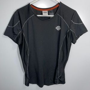 Harley Davidson Performance Athletic Short Sleeve‎ Shirt Size L